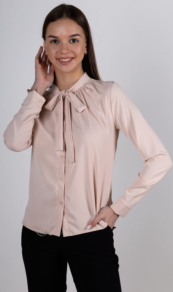 Блузка женская с бантом 253101