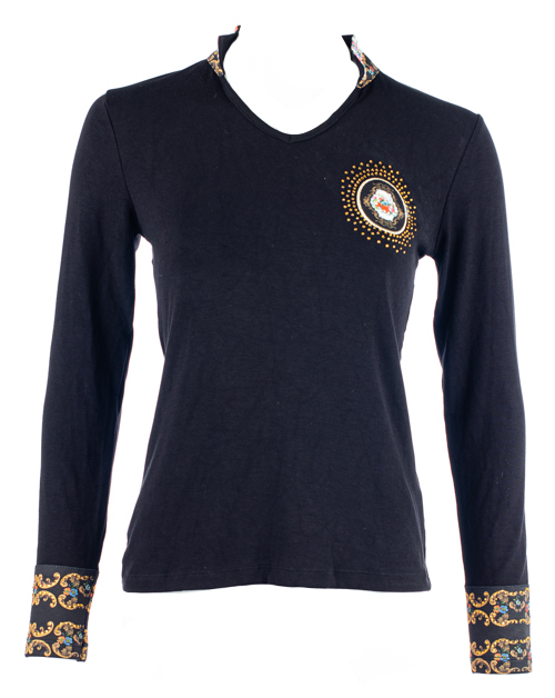 Кофта женская со стразами 249543