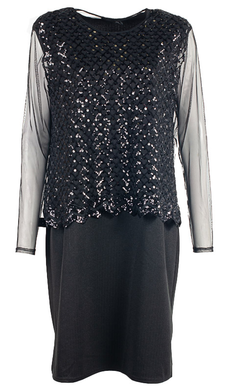 Платье женское с пайетками 251593