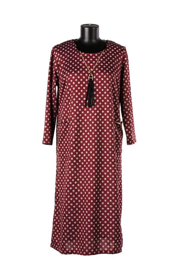 Платье женское в горох 6350