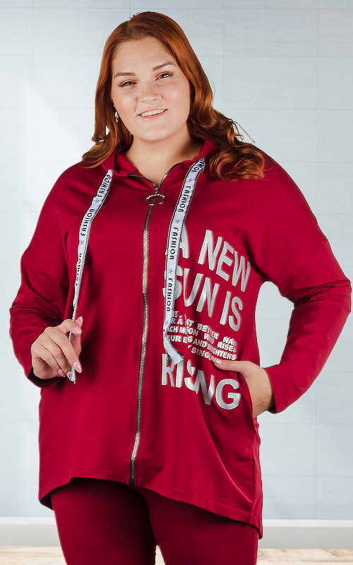 Костюм женский спортивный с принтом 252448