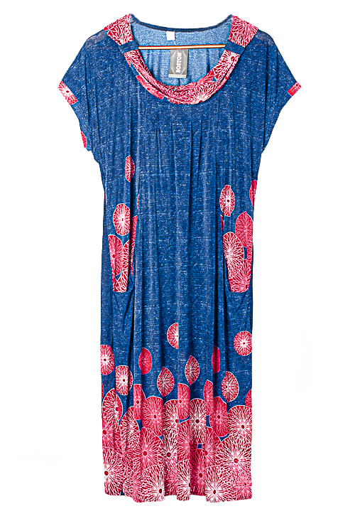 Платье женское с карманами 249765