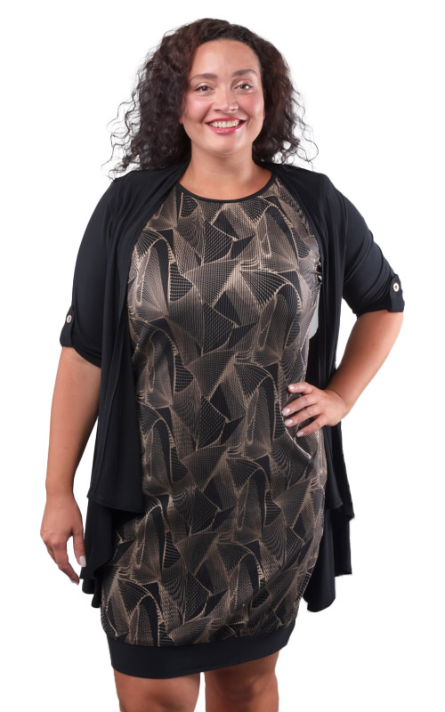 Платье женское с накидкой 248470