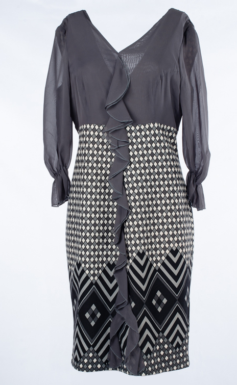 Платье женское с воланами 248750