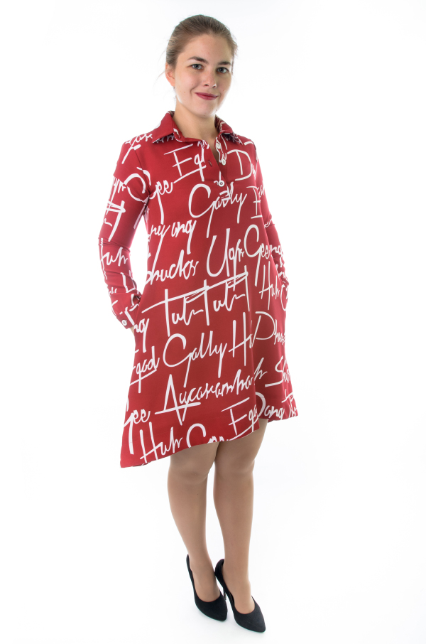 Платье-рубашка женское 2985