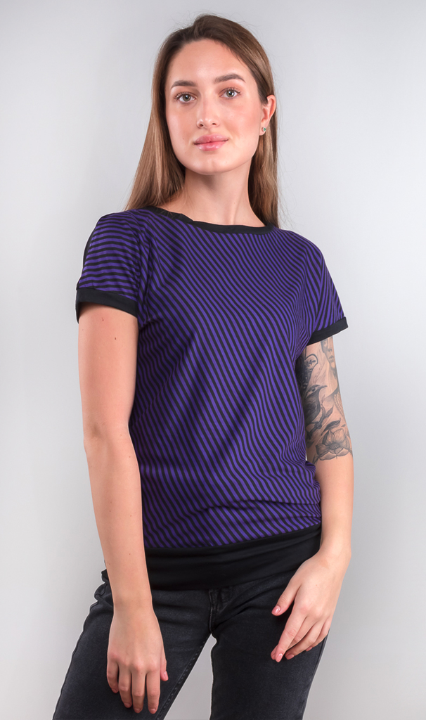 Футболка женская в полоску 2300478