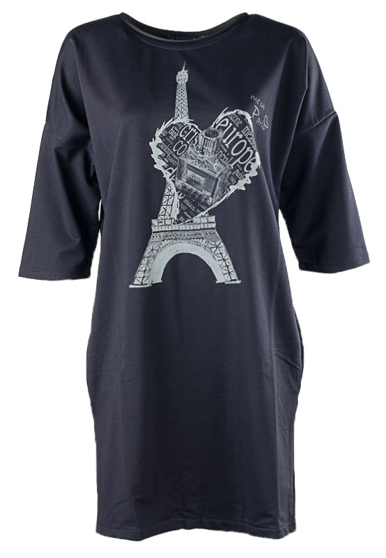 Платье-туника с принтом 249919