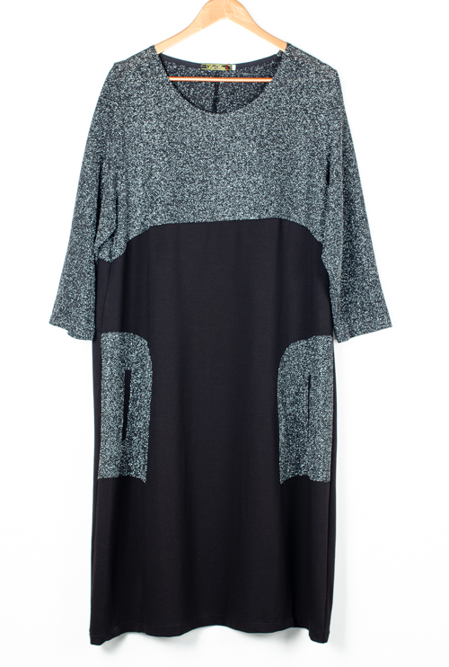 Платье женское с люрексом 249398