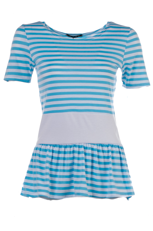 Футболка женская в полоску 2300477