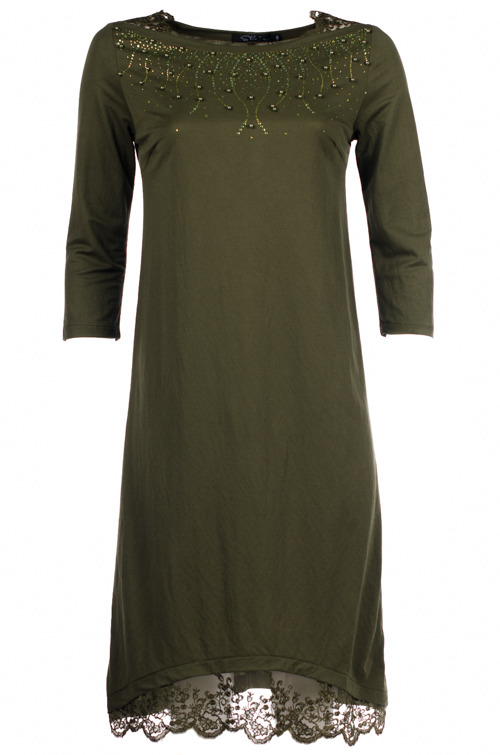 Платье женское со стразами 2300171