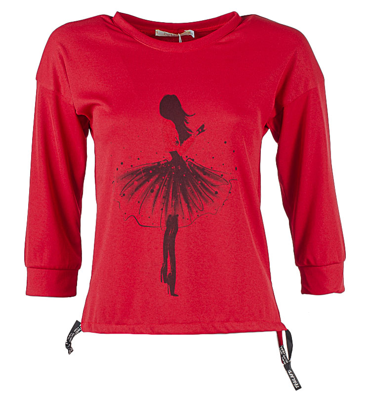 Кофта женская с принтом 250722