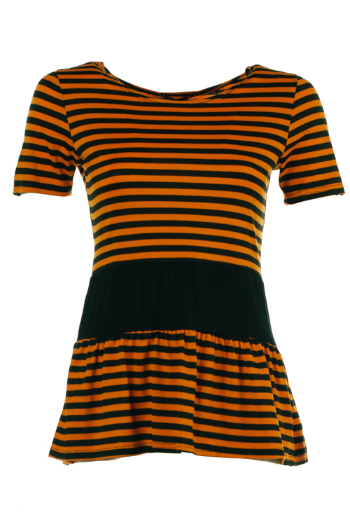 Футболка женская в полоску 2300477