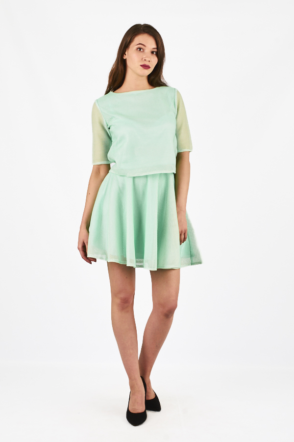 Костюм женский с юбкой 2433