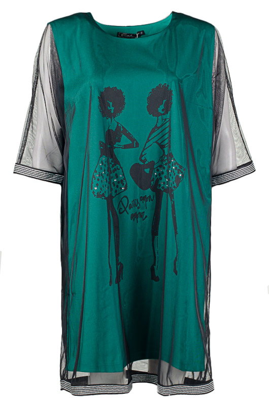 Платье женское с принтом 251977