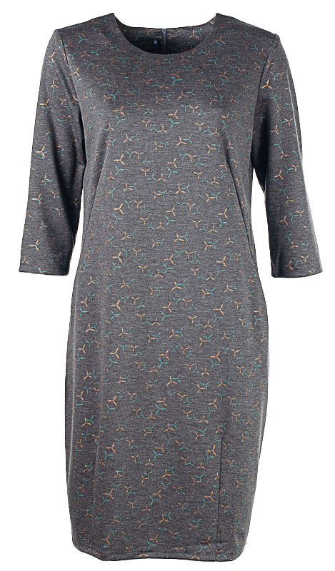 Платье женское рукав 7/8 250540