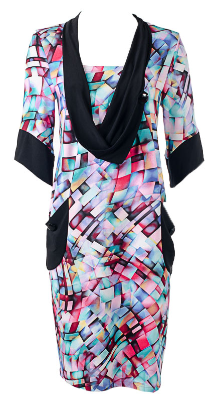 Платье женское с карманами 251126