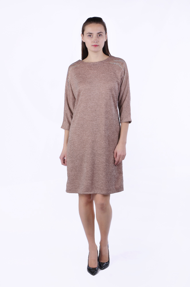 Платье женское со стразами 4034