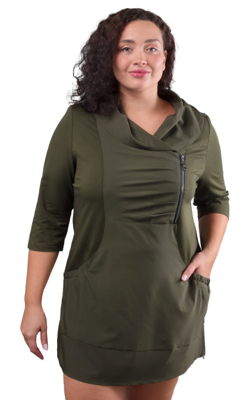 Платье женское с молнией 249814