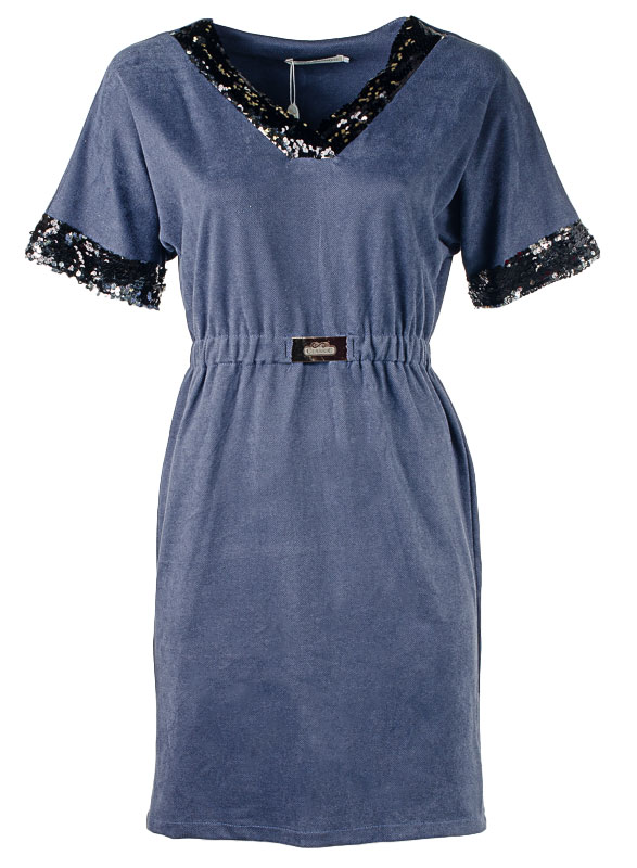 Платье женское с пайетками 251012