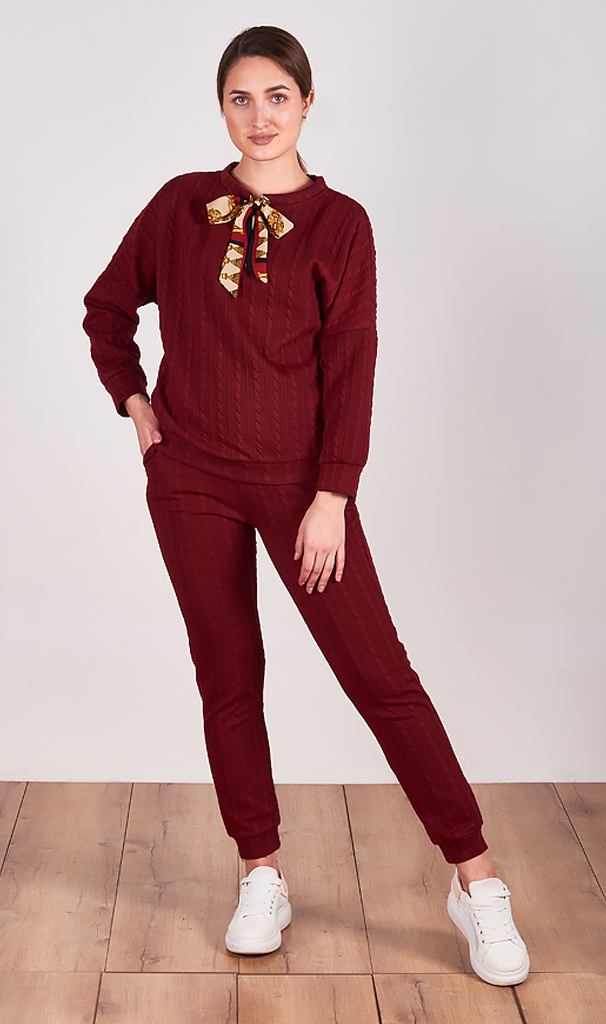 Костюм женский с бантом 252942