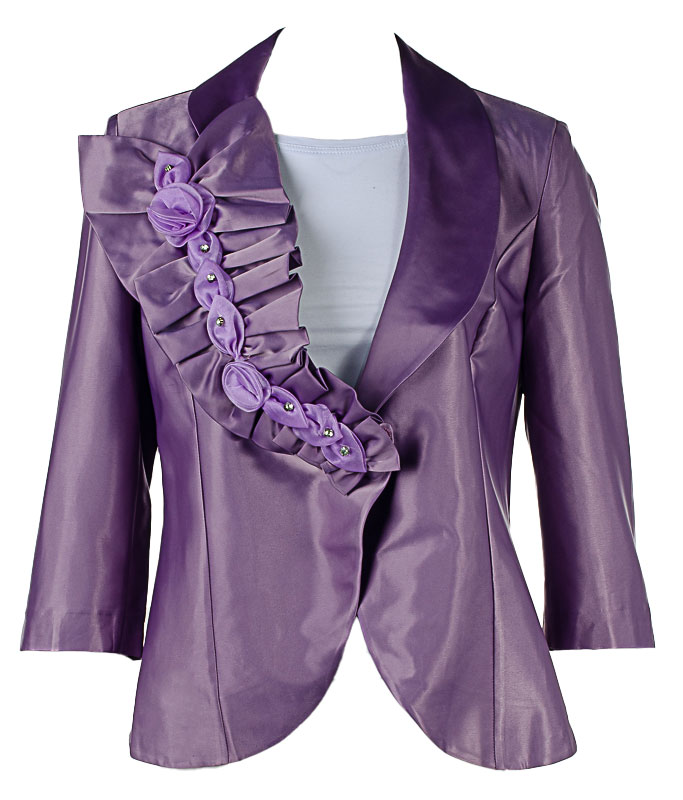 Пиджак женский атласный 250640