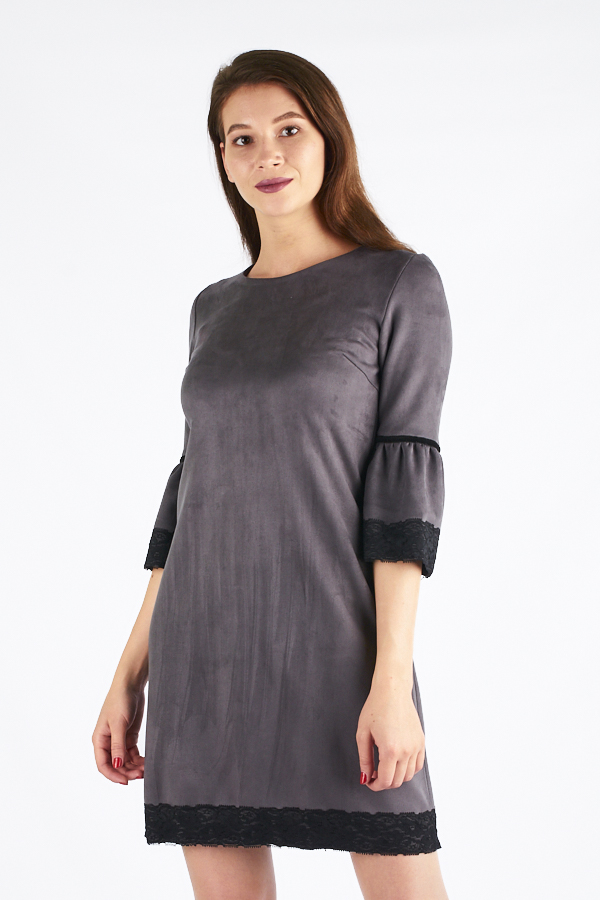 Платье женское с гипюром 2004