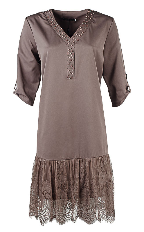 Платье женское с бусинами 250899