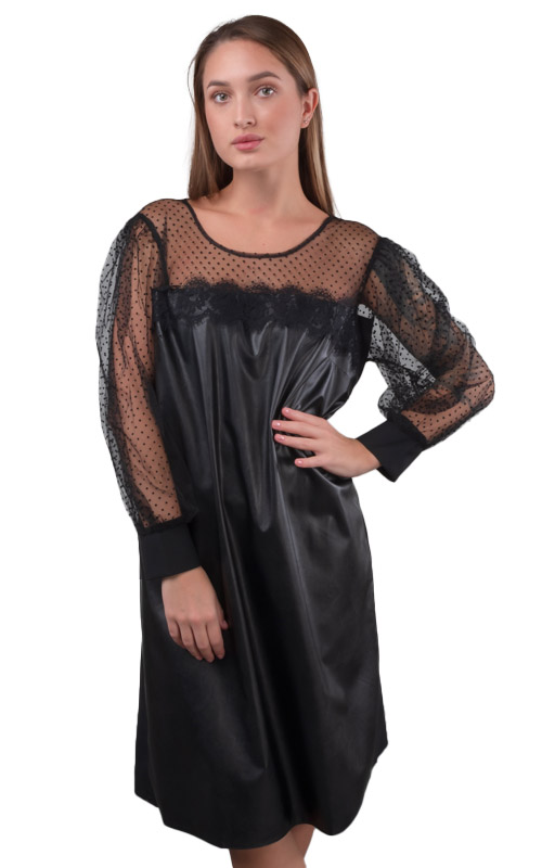 Платье женское с длинным рукавом 252505