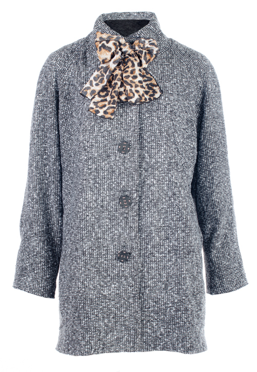 Пальто женское на пуговицах 249214