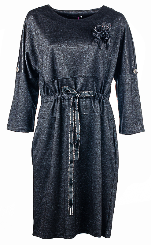 Платье женское с завязкой 249937