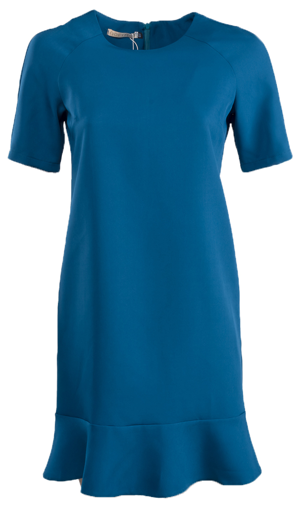 Платье женское с воланом 252769