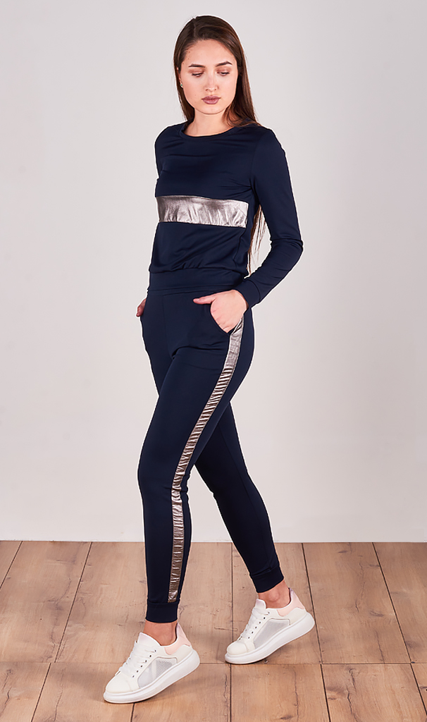 Костюм женский спортивный со вставками 252946