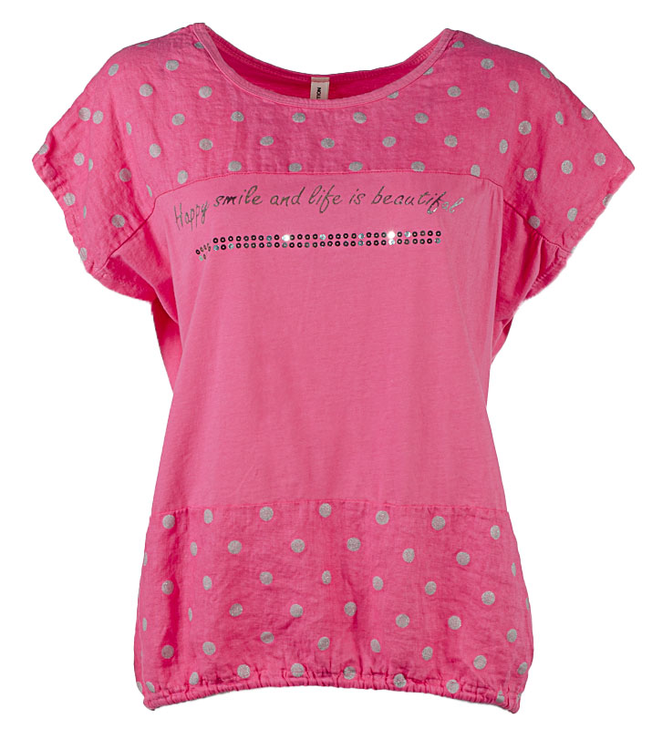 Футболка женская в горох 251200