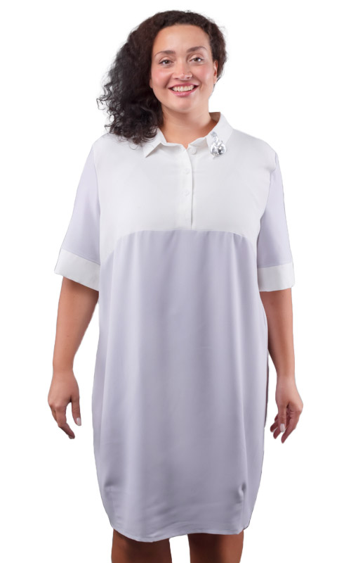 Платье женское на пуговицах 250931