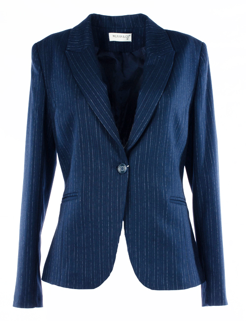 Пиджак женский в полоску 248683