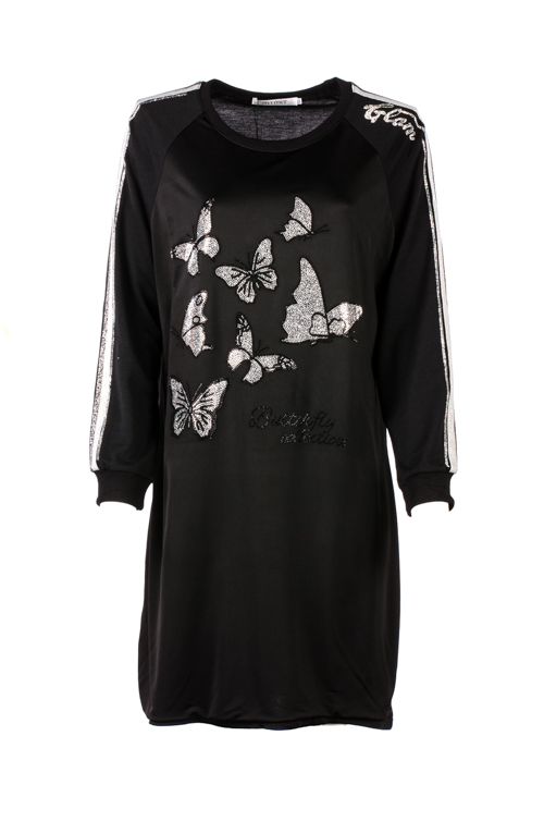 Платье-туника женское со стразами 227872