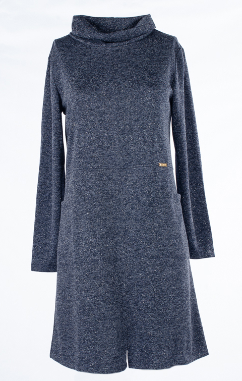 Платье женское с люрексом 248513