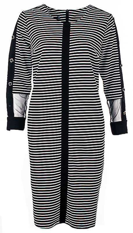 Платье женское в полоску 249981