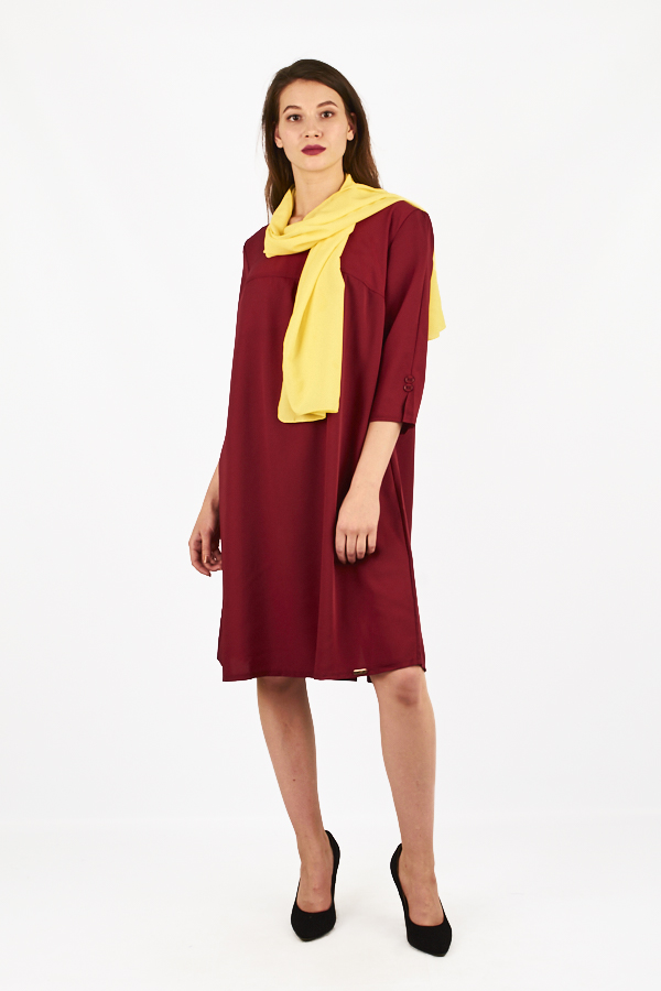 Платье женское с палантином 2404