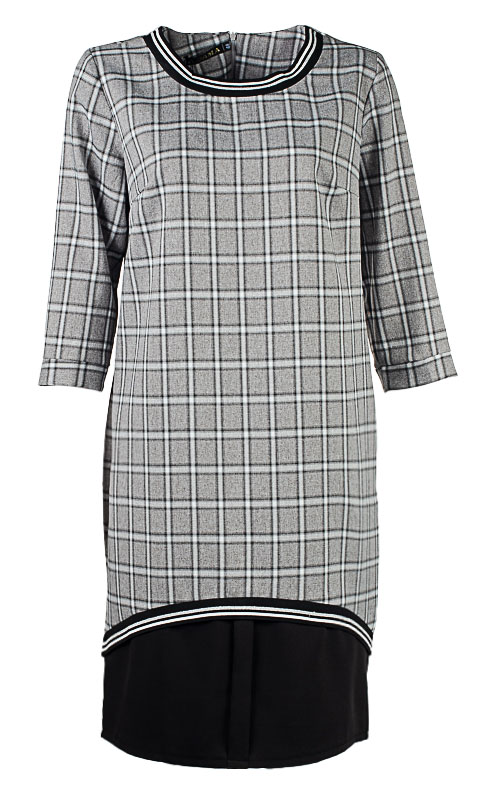 Платье женское в клетку 250892