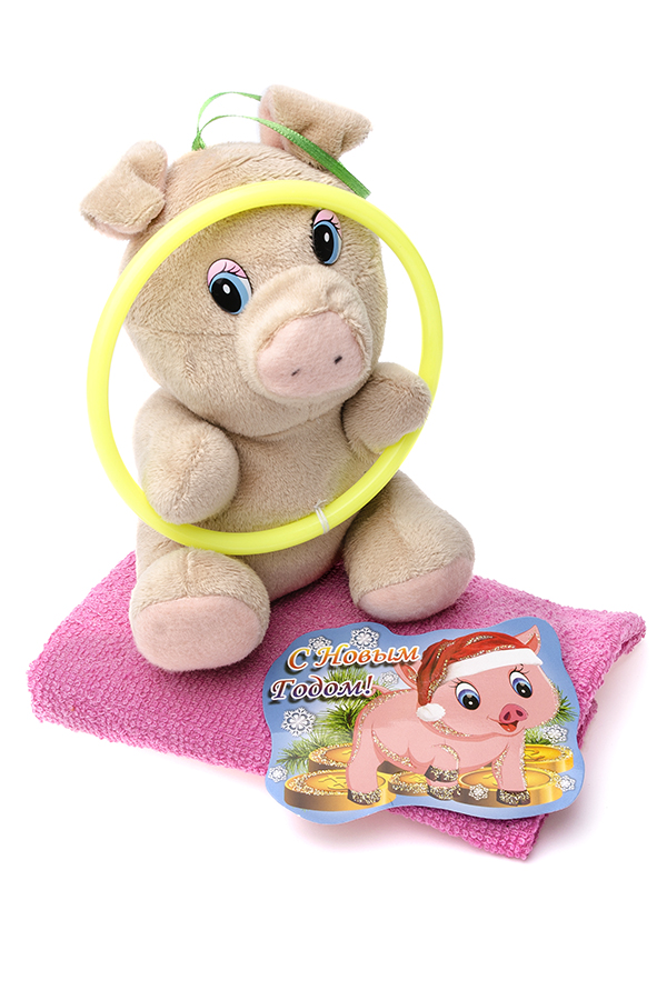 Комплект полотенце + игрушка 4498