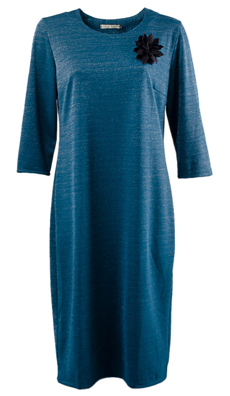 Платье женское с люрексом 252566