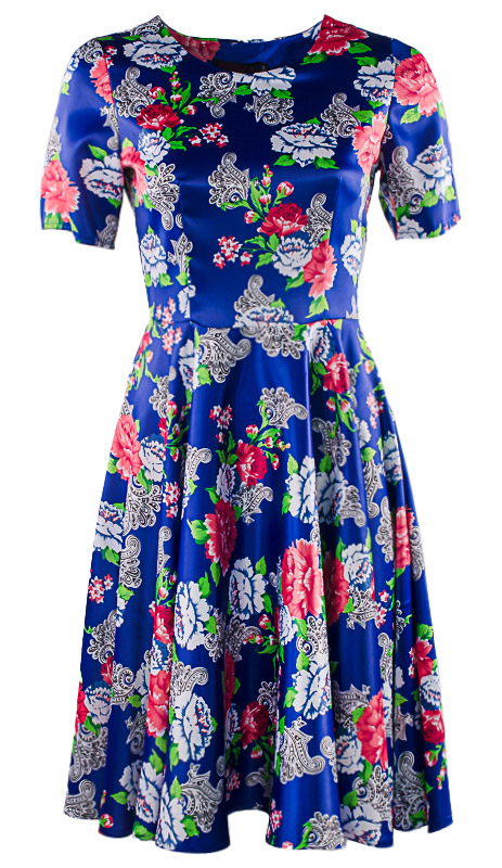 Платье женское атласное 252539