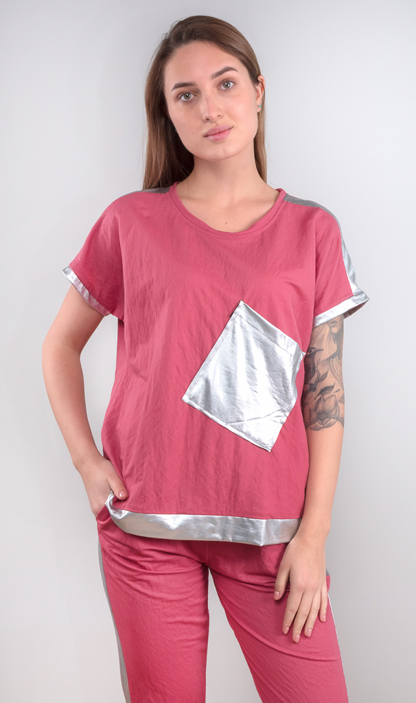 Костюм женский спортивный с лампасами 252775