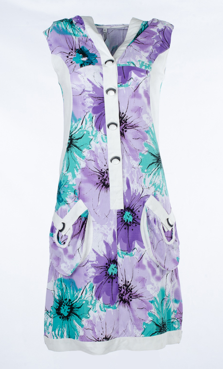 Сарафан женский с капюшоном 248744