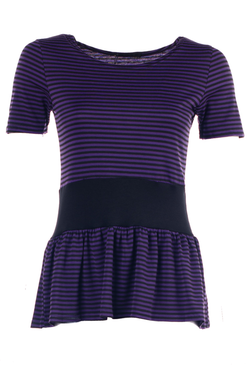 Футболка женская в полоску 2300477