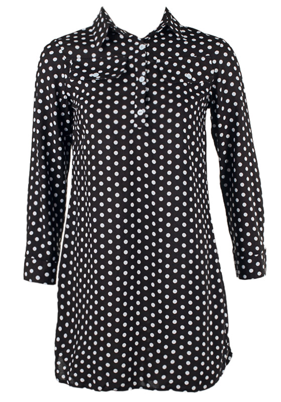 Туника женская в горох 252368