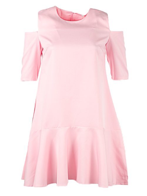 Платье женское с открытыми плечами 249788