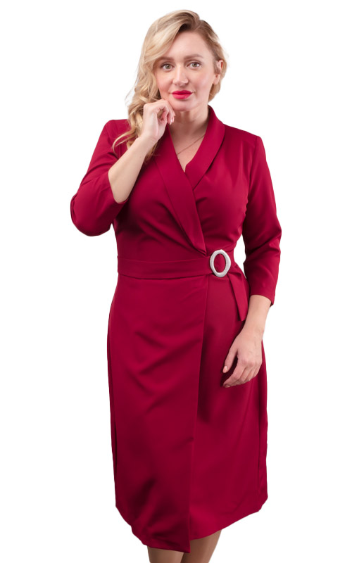 Платье женское с запахом 252735