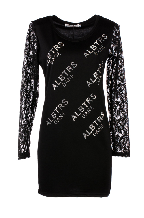 Платье женское со стразами 227891